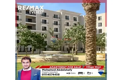 Apartment - 3 Bedrooms - 3 Bathrooms for sale in Village West - Sheikh Zayed Compounds - Sheikh Zayed City - Giza