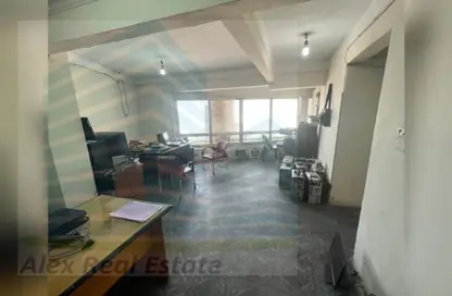 Office Space - Studio - 1 Bathroom for rent in Al Geish Road - El Anfoshy - Hay El Gomrok - Alexandria