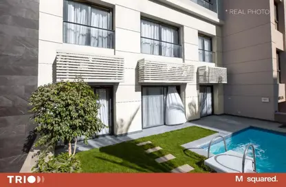 Townhouse - 4 Bedrooms - 4 Bathrooms for sale in Trio Gardens - 5th Settlement Compounds - The 5th Settlement - New Cairo City - Cairo