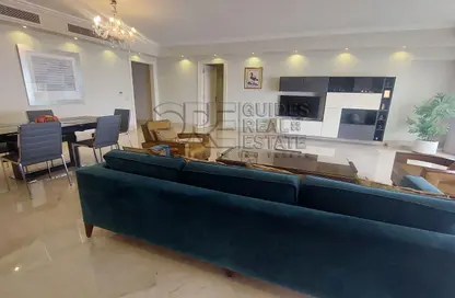 Apartment - 3 Bedrooms - 3 Bathrooms for rent in Nile Corniche St. - Al Agouza - Giza