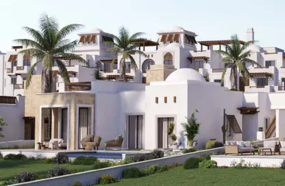 Duplex - 2 Bedrooms - 3 Bathrooms for sale in Shedwan Resort - Al Gouna - Hurghada - Red Sea