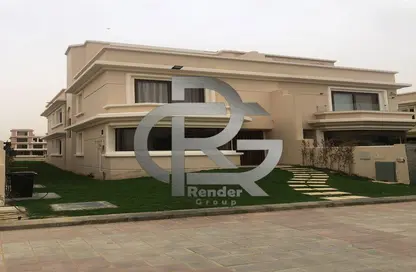 Twin House - 3 Bedrooms - 4 Bathrooms for rent in Top View - Ext North Inves Area - New Cairo City - Cairo