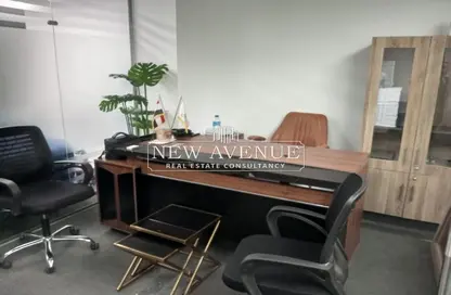 Office Space - Studio - 1 Bathroom for rent in Bank Center Street - South Teseen St. - The 5th Settlement - New Cairo City - Cairo