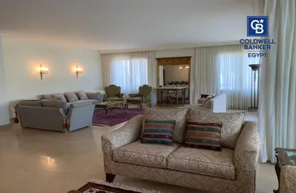 Apartment - 4 Bedrooms - 4 Bathrooms for rent in Sarayat Al Maadi - Hay El Maadi - Cairo