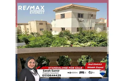 Villa - 5 Bedrooms - 4 Bathrooms for sale in 2nd District - Sheikh Zayed City - Giza