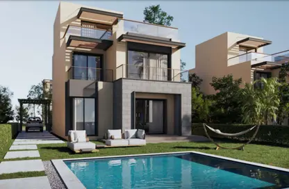 Villa - 4 Bedrooms - 5 Bathrooms for sale in Swan Lake West - 6 October Compounds - 6 October City - Giza