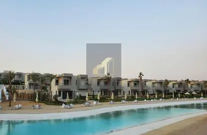 Chalet - 4 Bedrooms - 4 Bathrooms for sale in Azha - Al Ain Al Sokhna - Suez