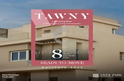 Twin House - 3 Bedrooms - 4 Bathrooms for sale in New Giza - Cairo Alexandria Desert Road - 6 October City - Giza