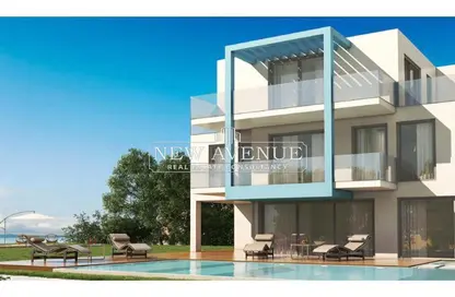 Twin House - 3 Bedrooms - 4 Bathrooms for sale in IL Monte Galala - Al Ain Al Sokhna - Suez