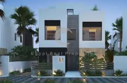 Townhouse - 4 Bedrooms - 4 Bathrooms for sale in Palm Hills New Cairo - 5th Settlement Compounds - The 5th Settlement - New Cairo City - Cairo