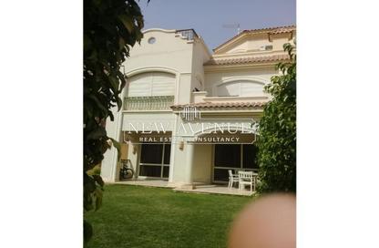 Twin House - 4 Bedrooms - 4 Bathrooms for sale in Al Patio 2 - North Investors Area - New Cairo City - Cairo