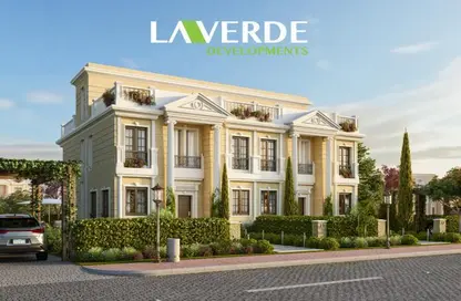 Twin House - 4 Bedrooms - 4 Bathrooms for sale in La Verde - New Capital Compounds - New Capital City - Cairo