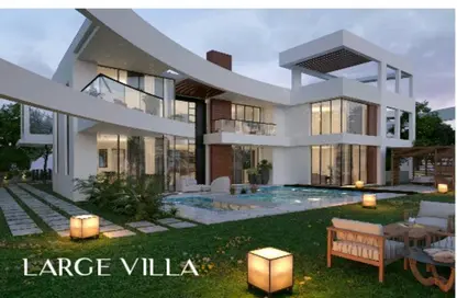 Villa - 4 Bedrooms - 4 Bathrooms for sale in Lake West - Sheikh Zayed Compounds - Sheikh Zayed City - Giza