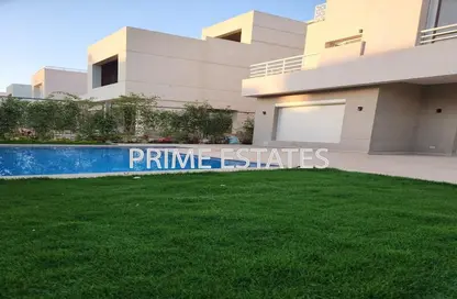 Villa - 4 Bedrooms - 4 Bathrooms for rent in Atrio - Sheikh Zayed Compounds - Sheikh Zayed City - Giza