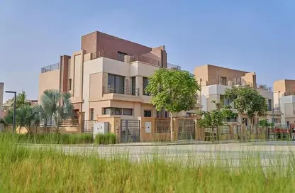 Twin House - 5 Bedrooms - 4 Bathrooms for sale in Vye Sodic - New Zayed City - Sheikh Zayed City - Giza