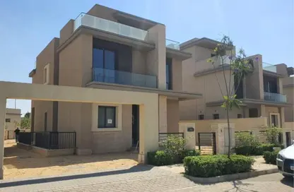 Townhouse - 4 Bedrooms - 4 Bathrooms for sale in Six West - Beverly Hills - Sheikh Zayed Compounds - Sheikh Zayed City - Giza