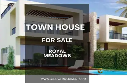 Townhouse - 6 Bedrooms - 5 Bathrooms for sale in Royal Meadows - Sheikh Zayed Compounds - Sheikh Zayed City - Giza