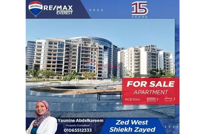 Apartment - 3 Bedrooms - 3 Bathrooms for sale in Park Side Residence - Zed Towers - Sheikh Zayed Compounds - Sheikh Zayed City - Giza