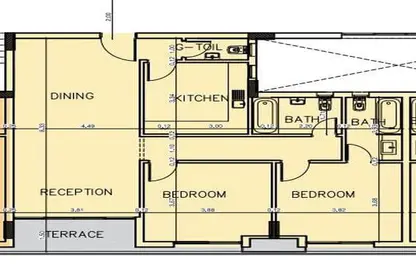 Apartment - 2 Bedrooms - 3 Bathrooms for sale in Bloomfields - Mostakbal City Compounds - Mostakbal City - Future City - Cairo