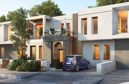 Townhouse - 3 Bedrooms - 4 Bathrooms for sale in Belle Vie - New Zayed City - Sheikh Zayed City - Giza