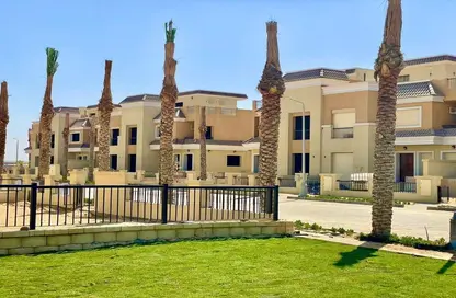 Townhouse - 3 Bedrooms - 3 Bathrooms for sale in Sarai - Mostakbal City Compounds - Mostakbal City - Future City - Cairo