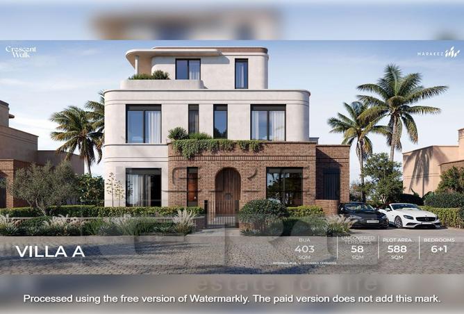 Villa - 7 Bedrooms - 7 Bathrooms for sale in District 5 - 5th Settlement Compounds - The 5th Settlement - New Cairo City - Cairo