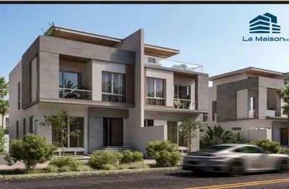 Twin House - 3 Bedrooms - 3 Bathrooms for sale in La Maison - New Zayed City - Sheikh Zayed City - Giza