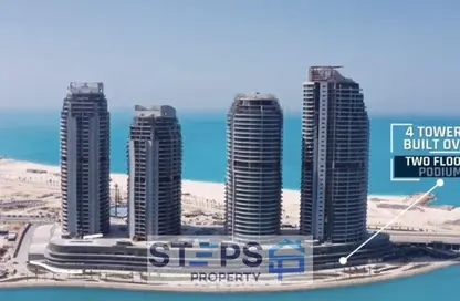 Apartment - 3 Bedrooms - 3 Bathrooms for sale in North Edge Towers - New Alamein City - North Coast