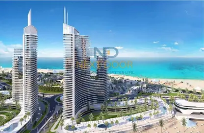 Apartment - 1 Bedroom - 1 Bathroom for sale in The Gate Towers - New Alamein City - North Coast