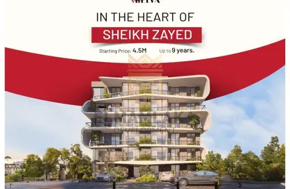 Apartment - 3 Bedrooms - 3 Bathrooms for sale in Belva - Sheikh Zayed Compounds - Sheikh Zayed City - Giza