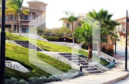 Twin House - 4 Bedrooms - 4 Bathrooms for sale in Meadows Park - Sheikh Zayed Compounds - Sheikh Zayed City - Giza