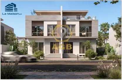 Townhouse - 4 Bedrooms - 5 Bathrooms for sale in La Maison - New Zayed City - Sheikh Zayed City - Giza