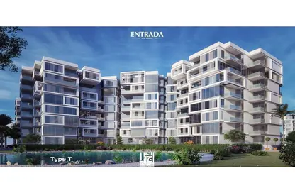 Apartment - 2 Bedrooms - 2 Bathrooms for sale in Entrada - New Capital Compounds - New Capital City - Cairo