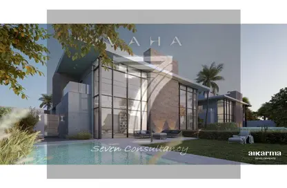 Townhouse - 4 Bedrooms - 4 Bathrooms for sale in VAHA by Alkarma Developments - New Zayed City - Sheikh Zayed City - Giza