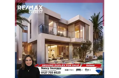 Duplex - 2 Bedrooms - 3 Bathrooms for sale in Solana - New Zayed City - Sheikh Zayed City - Giza