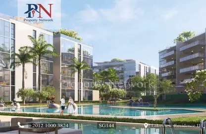 Apartment - 2 Bedrooms - 2 Bathrooms for sale in Lake View Residence 2 - 5th Settlement Compounds - The 5th Settlement - New Cairo City - Cairo