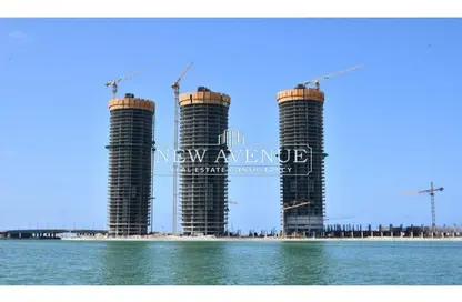 Apartment - 1 Bedroom - 1 Bathroom for sale in The Gate Towers - New Alamein City - Al Alamein - North Coast