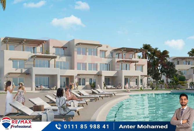 Chalet - 2 Bedrooms - 3 Bathrooms for sale in Hacienda Waters - Qesm Ad Dabaah - North Coast