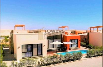 Chalet - 2 Bedrooms - 2 Bathrooms for sale in Azzurra Resort - Sahl Hasheesh - Hurghada - Red Sea