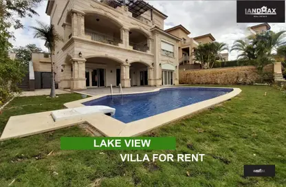 Villa - 5 Bedrooms - 6 Bathrooms for rent in Lake View - 5th Settlement Compounds - The 5th Settlement - New Cairo City - Cairo