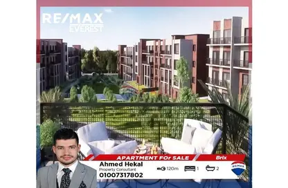 Apartment - 1 Bedroom - 2 Bathrooms for sale in Brix - Cairo Alexandria Desert Road - 6 October City - Giza