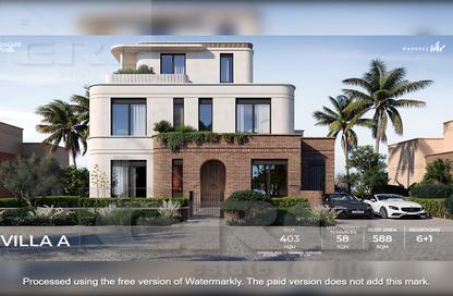 Villa - 7 Bedrooms for sale in District 5 - 5th Settlement Compounds - The 5th Settlement - New Cairo City - Cairo