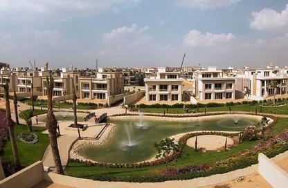 منزل مزدوج - 5 غرف نوم - 5 حمامات للبيع في كايرو فيستيفال سيتى - المستثمرين الشمالية - مدينة القاهرة الجديدة - القاهرة