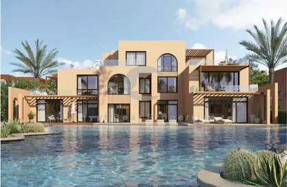 Chalet - 3 Bedrooms - 4 Bathrooms for sale in Mangroovy Residence - Al Gouna - Hurghada - Red Sea