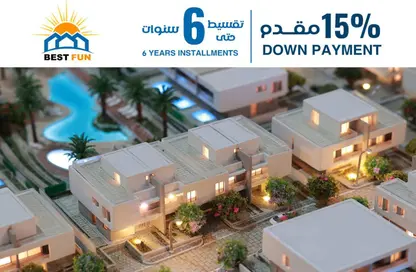 Apartment - 2 Bedrooms - 2 Bathrooms for sale in il Bayou - Sahl Hasheesh - Hurghada - Red Sea