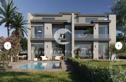 Twin House - 3 Bedrooms - 4 Bathrooms for sale in La Vista City - New Capital Compounds - New Capital City - Cairo