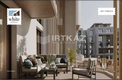 Apartment - 2 Bedrooms - 2 Bathrooms for sale in White Residence - 5th Settlement Compounds - The 5th Settlement - New Cairo City - Cairo