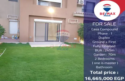 Duplex - 2 Bedrooms - 3 Bathrooms for sale in Casa - Sheikh Zayed Compounds - Sheikh Zayed City - Giza