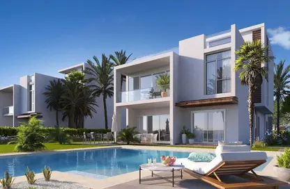 Twin House - 4 Bedrooms - 5 Bathrooms for sale in North Edge Towers - New Alamein City - North Coast