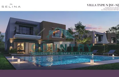 Villa - 4 Bedrooms - 4 Bathrooms for sale in Swan Lake Residence - 5th Settlement Compounds - The 5th Settlement - New Cairo City - Cairo